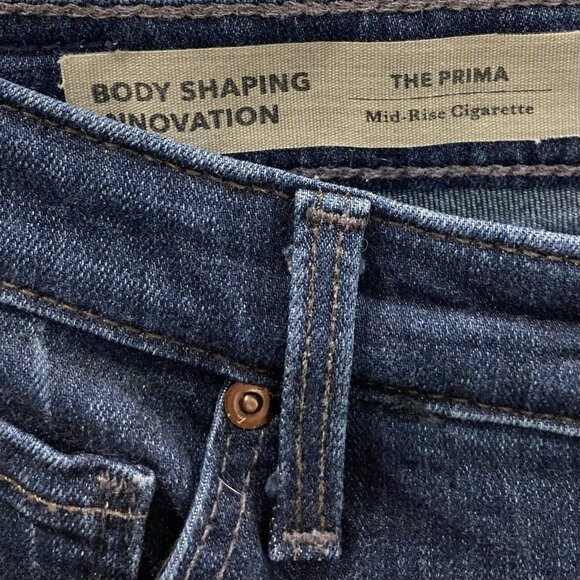 Adriano Goldschmied The Prima Jeans Womens 28 Cigarette Leg Stretch Mid Rise AG - Picture 4 of 9